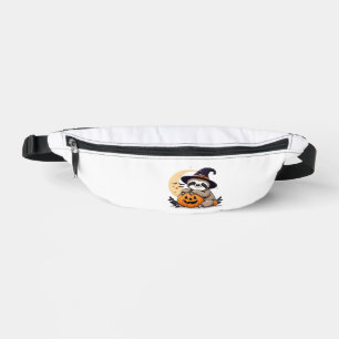 Sloth Halloween Motif Cute Classic T-Shirt Bum Bags
