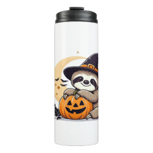 Sloth Halloween Motif Cute Classic T-Shirt Thermal Tumbler