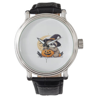 Sloth Halloween Motif Cute Classic T-Shirt Watch