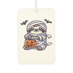 Sloth Halloween Mummy Kids Women Men Sloth Classic Car Air Freshener