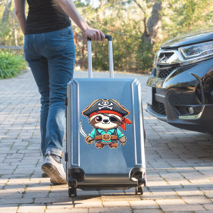 Sloth Halloween Pirate Kids Women Men Sloth Classi