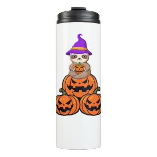 Sloth Halloween Premium T-Shirt Thermal Tumbler