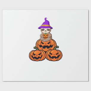 Sloth Halloween Premium T-Shirt Wrapping Paper