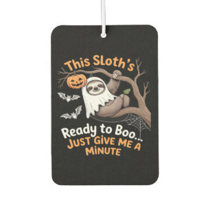 Sloth Halloween Sloths Cute Bat Vampire Essential  Car Air Freshener
