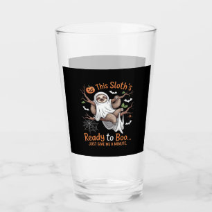 Sloth Halloween Sloths Cute Bat Vampire Essential  Glass