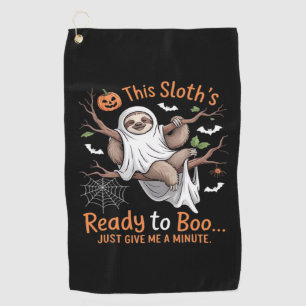 Sloth Halloween Sloths Cute Bat Vampire Essential  Golf Towel