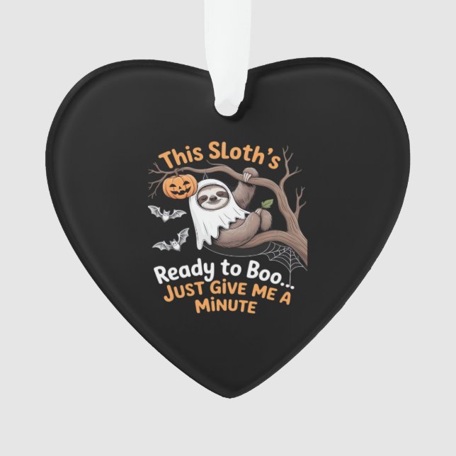 Sloth Halloween Sloths Cute Bat Vampire Essential  Ornament (Front)