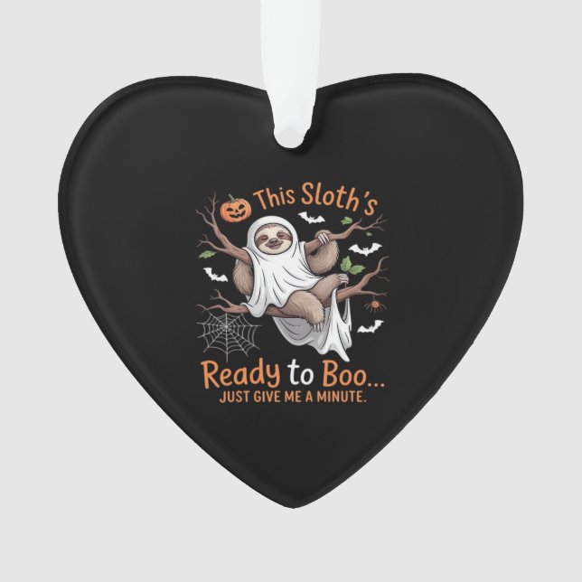 Sloth Halloween Sloths Cute Bat Vampire Essential  Ornament (Front)