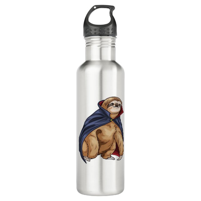 Sloth Halloween Vampire Classic T-Shirt 710 Ml Water Bottle (Front)