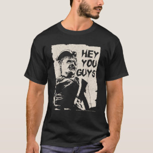 Sloth Hey You Guys Cut Out Portrait T-Shirt