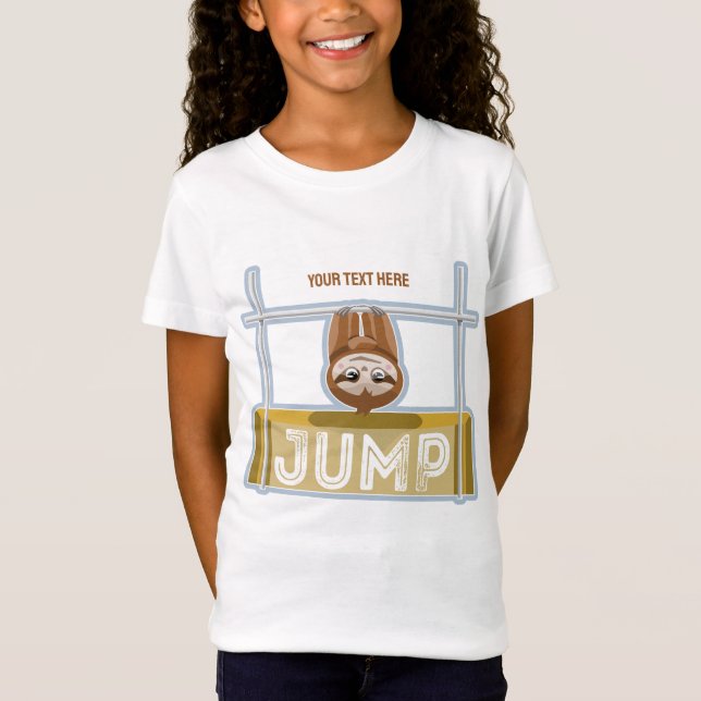 Sloth High Jump T-Shirt (Front)