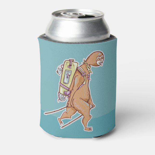 Sloth hiking can cooler (Can Back)