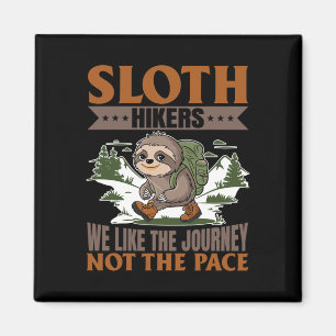 Sloth Hiking Mountains Sloth Hikers We Like The Jo Magnet