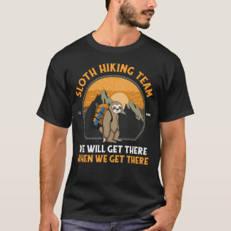 Sloth Hiking Sloth Hiking T-Shirt
