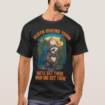 Sloth Hiking Team Funny Hiking Hiker Nature lover