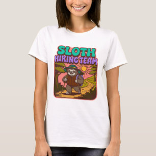 Sloth Hiking Team Oversized T-Shirt