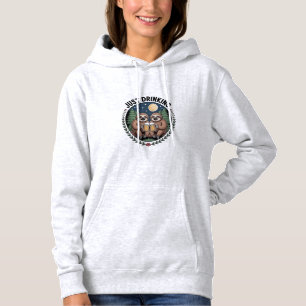 Sloth Hiking with Drinking Team Hoodie