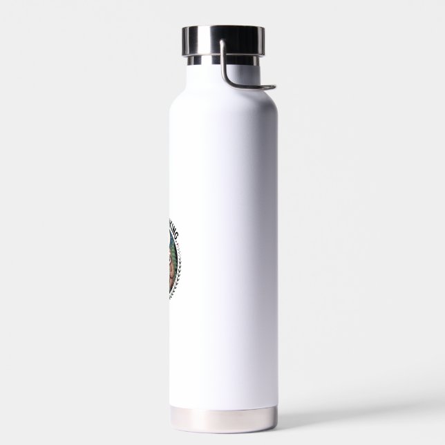 Sloth Hiking with Drinking Team Water Bottle (Left)