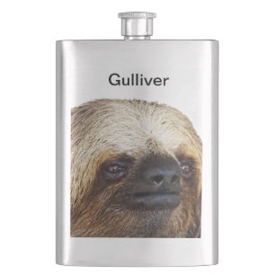 Sloth Hip Flask