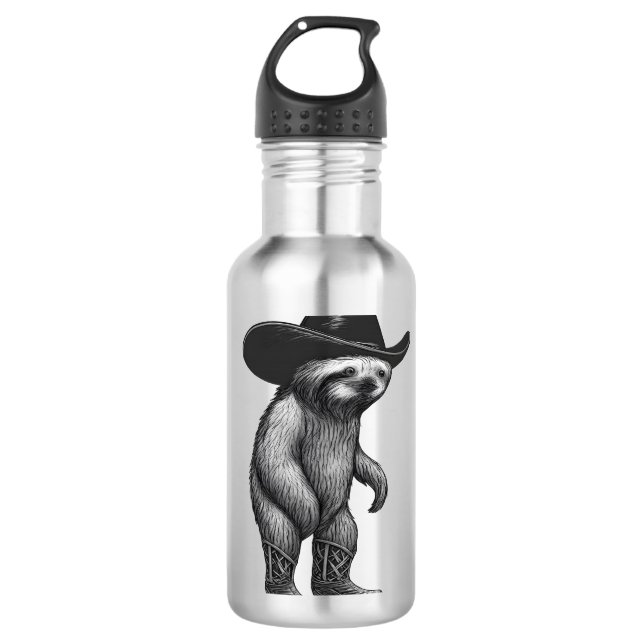 Sloth Howdy Sloth 710 Ml Water Bottle (Front)