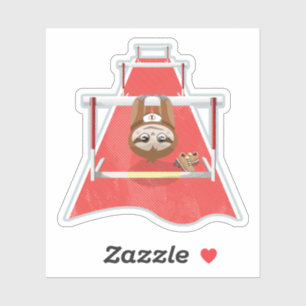 Sloth Hurdles race atheletics