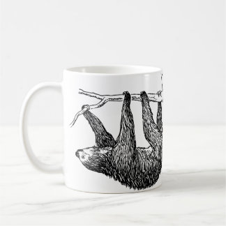 Sloth Illustration Mug