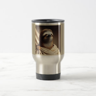 Sloth in Ancient Rome Travel Mug