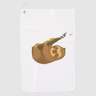 Sloth in his little tree Classic T-Shirt Golf Towel