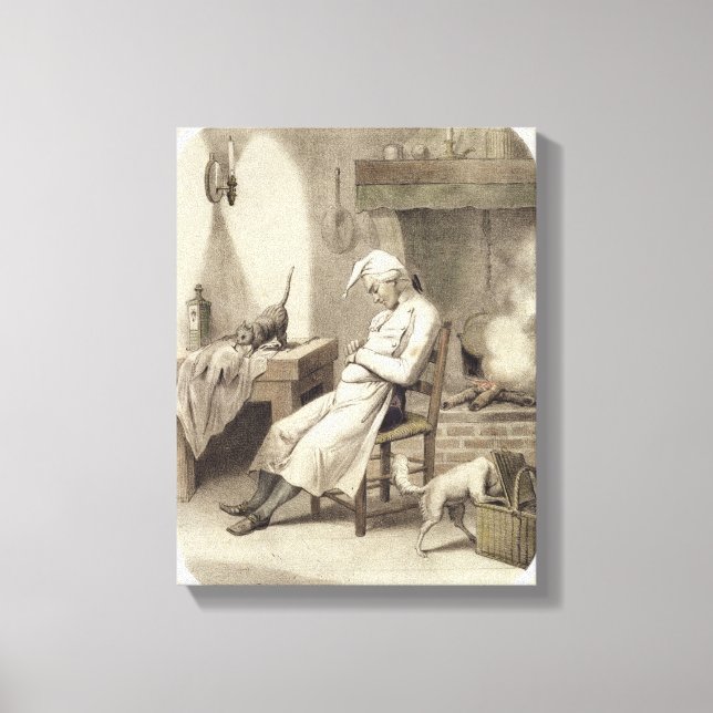 Sloth in the Kitchen, from a series of prints depi (Front)
