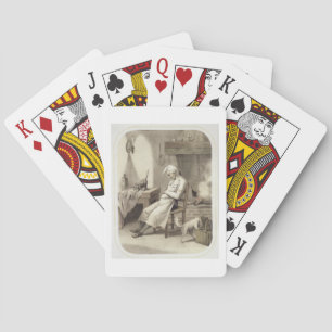 Sloth in the Kitchen, from a series of prints depi Playing Cards