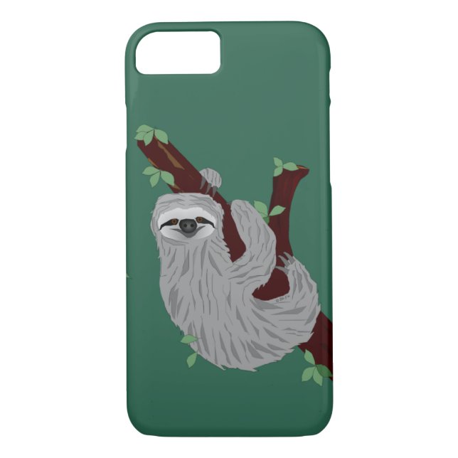 Sloth iPhone 7 case (Back)