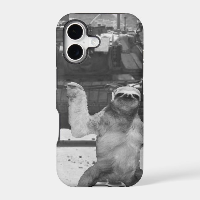 Sloth Iphone case (Back)