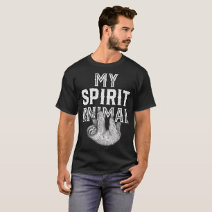 Sloth Is My Spirit Animal - Funny Sloth Tshirt