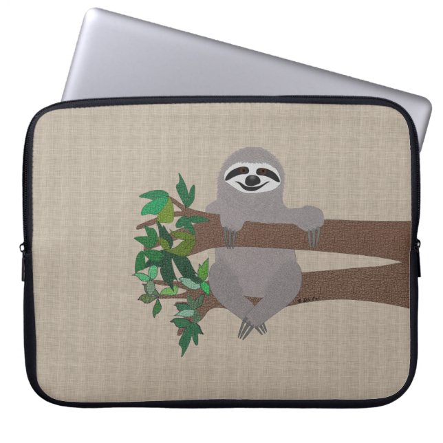 Sloth Laptop Sleeve (Front)