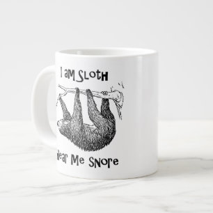 Sloth Large Coffee Mug
