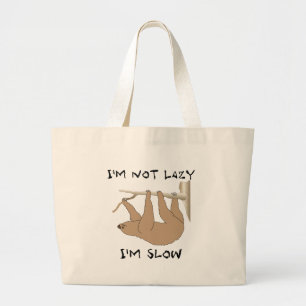 Sloth Large Tote Bag