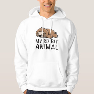 Sloth Lazy Sloths Animal Tired Chill Sleeping Gift Hoodie