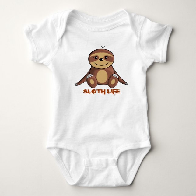 Sloth Life Infant Creeper (Front)