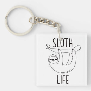 Sloth Life Keyring