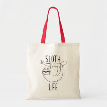 Sloth Life Tote