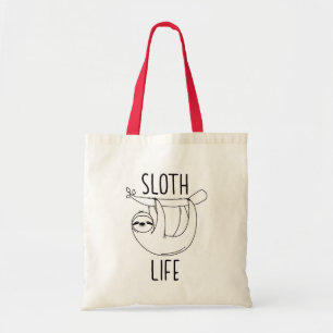Sloth Life Tote Bag