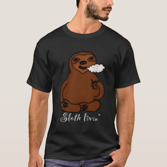 Sloth Livin T-Shirt (Front)