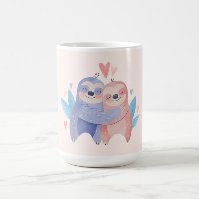 Sloth Love Coffee Mug (Center)