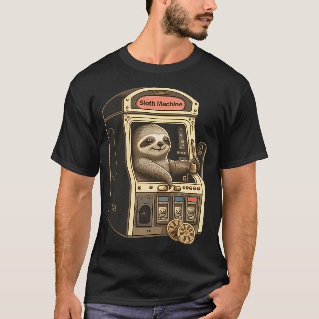 Sloth Machine T-Shirt (Front)