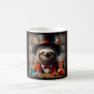 Sloth Mad Scientist Coffee Mug