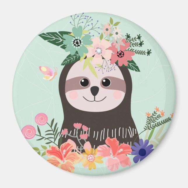 Sloth Magnet (Front)