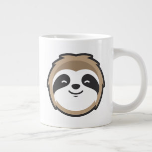 Sloth Mascot Large Coffee Mug