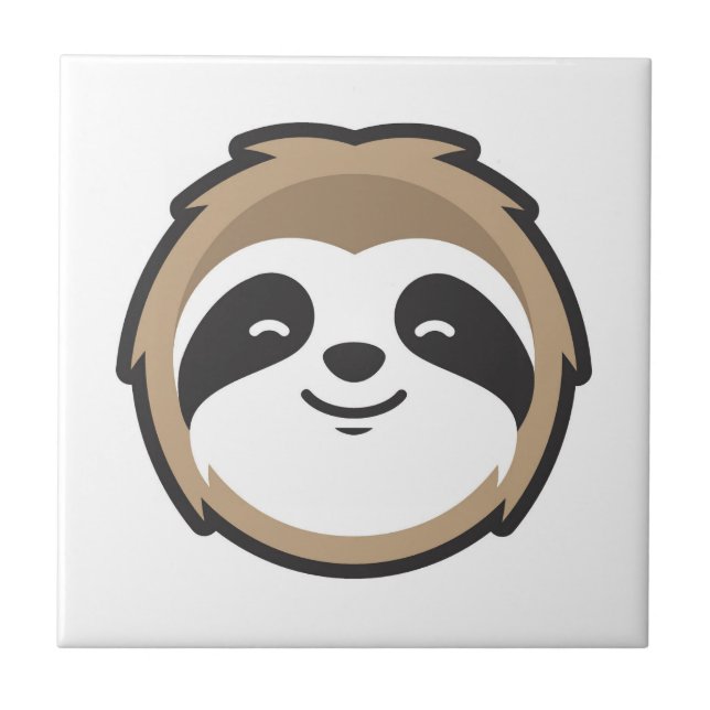 Sloth Mascot Tile (Front)