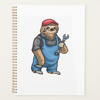 Sloth Mechanic Wrench Classic T-Shirt Planner