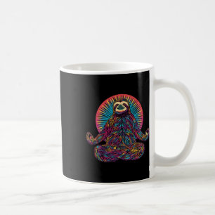 Sloth Meditate Animal Meditation Zen Funny Yoga Yo Coffee Mug